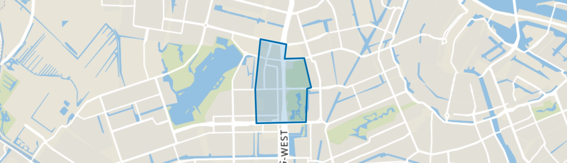 Overtoomse Veld, Amsterdam map