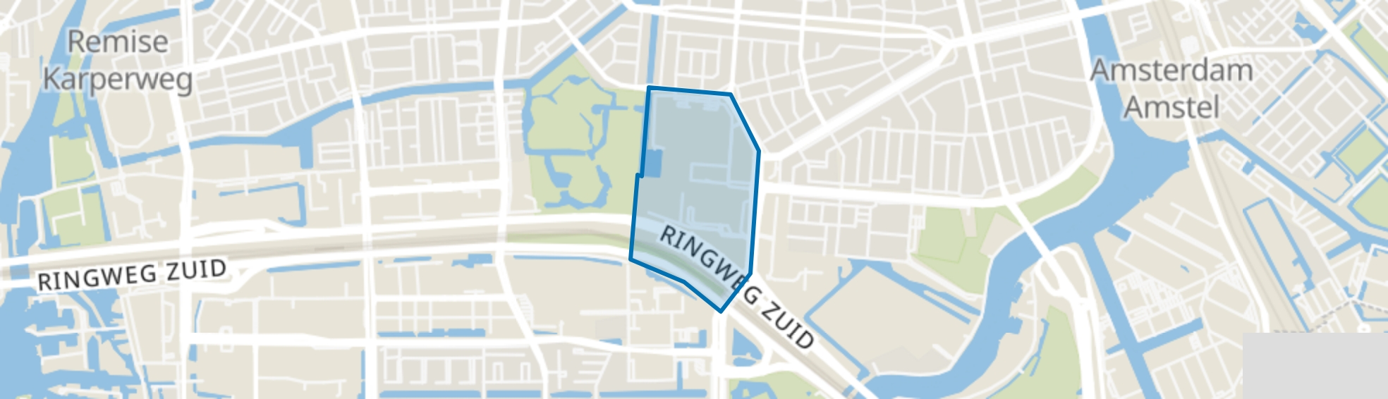 RAI, Amsterdam map