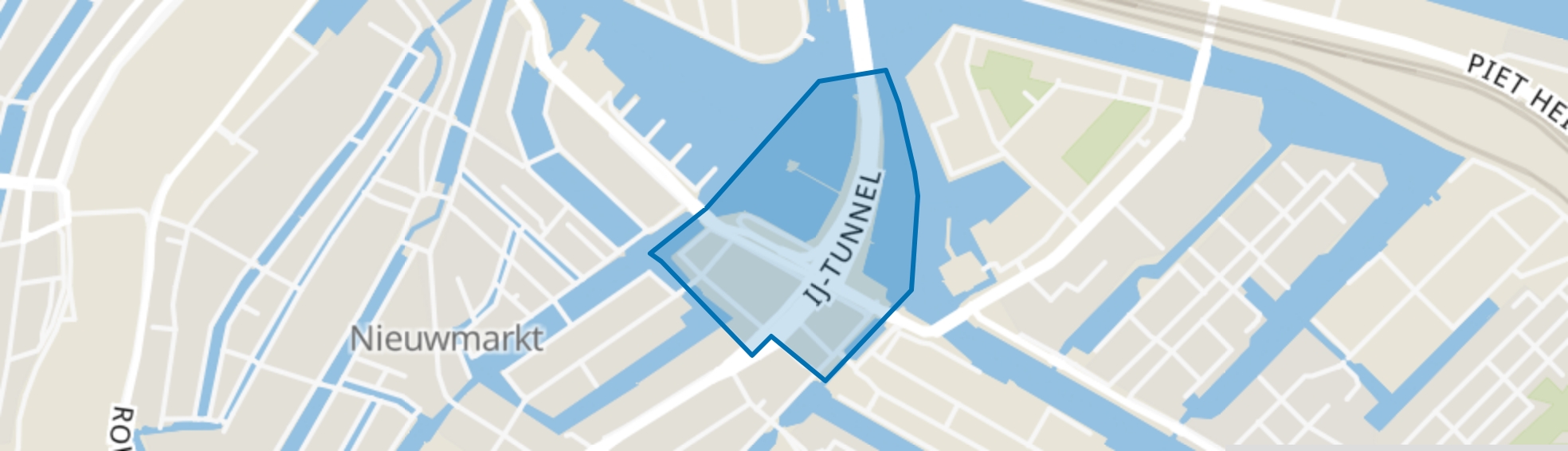 Rapenburg, Amsterdam map