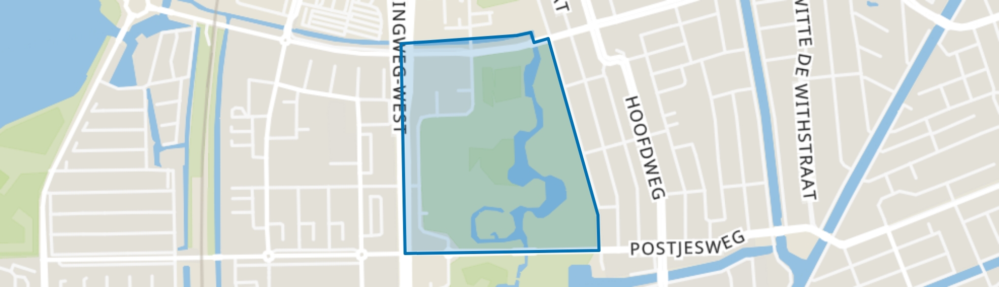 Rembrandtpark-Noord, Amsterdam map