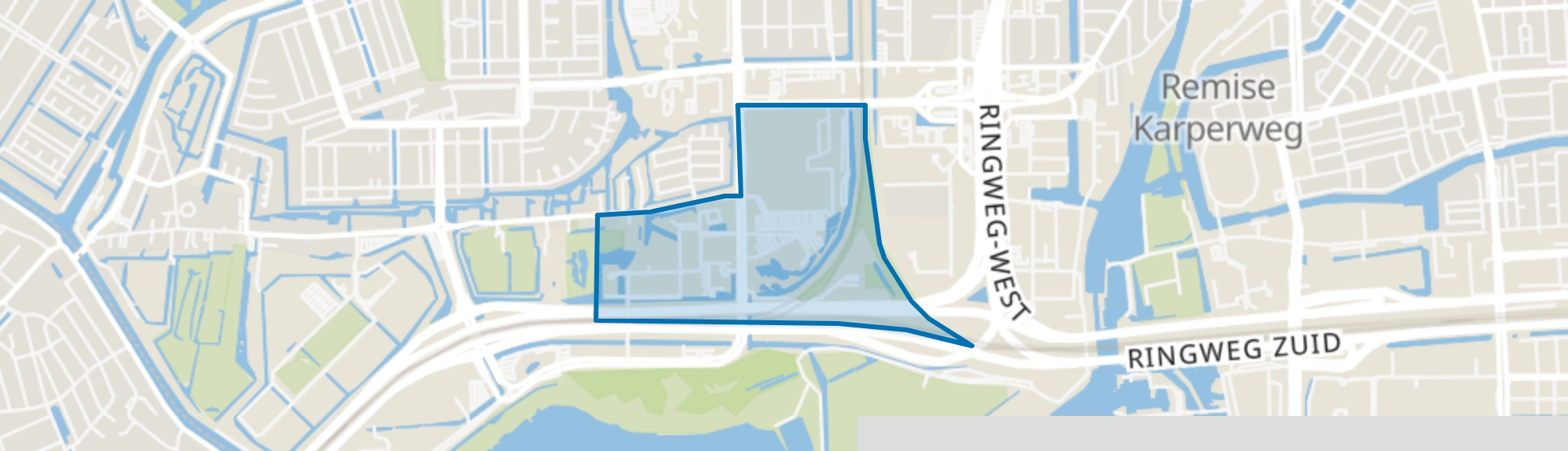 Riekerpolder, Amsterdam map