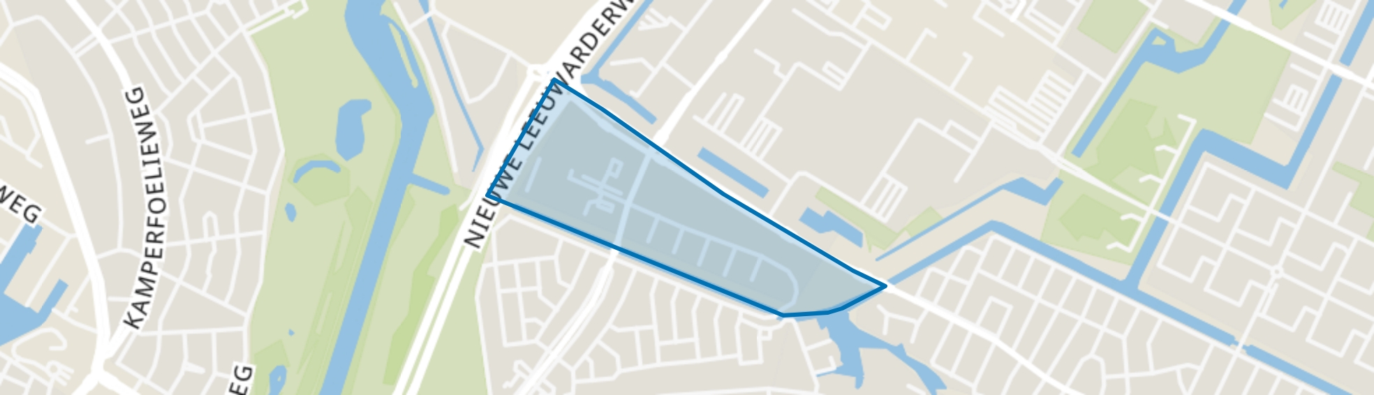 Rode Kruisbuurt, Amsterdam map