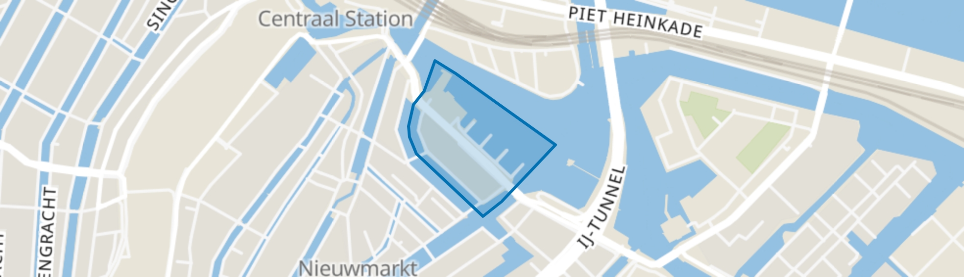 Scheepvaarthuisbuurt, Amsterdam map