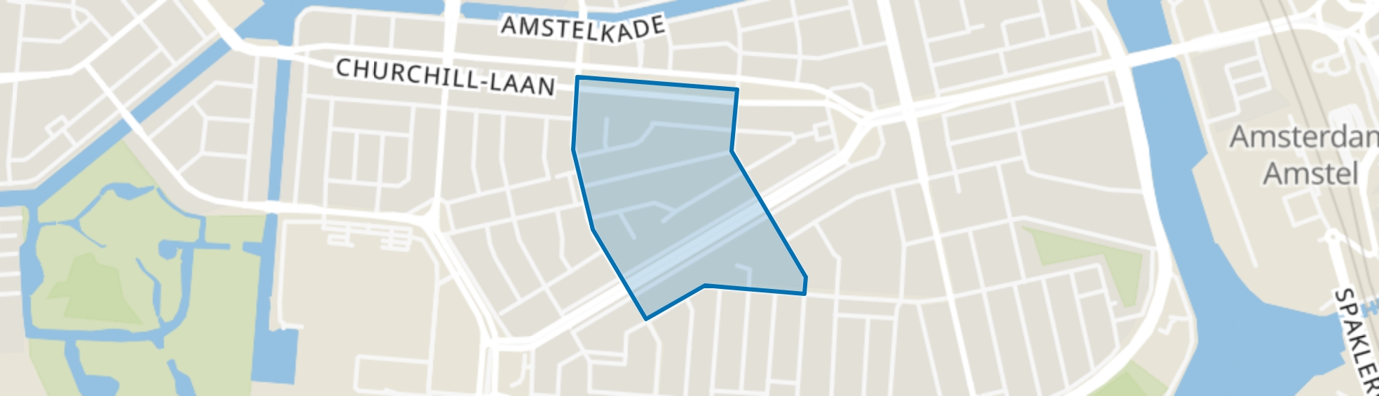 Scheldebuurt-Midden, Amsterdam map