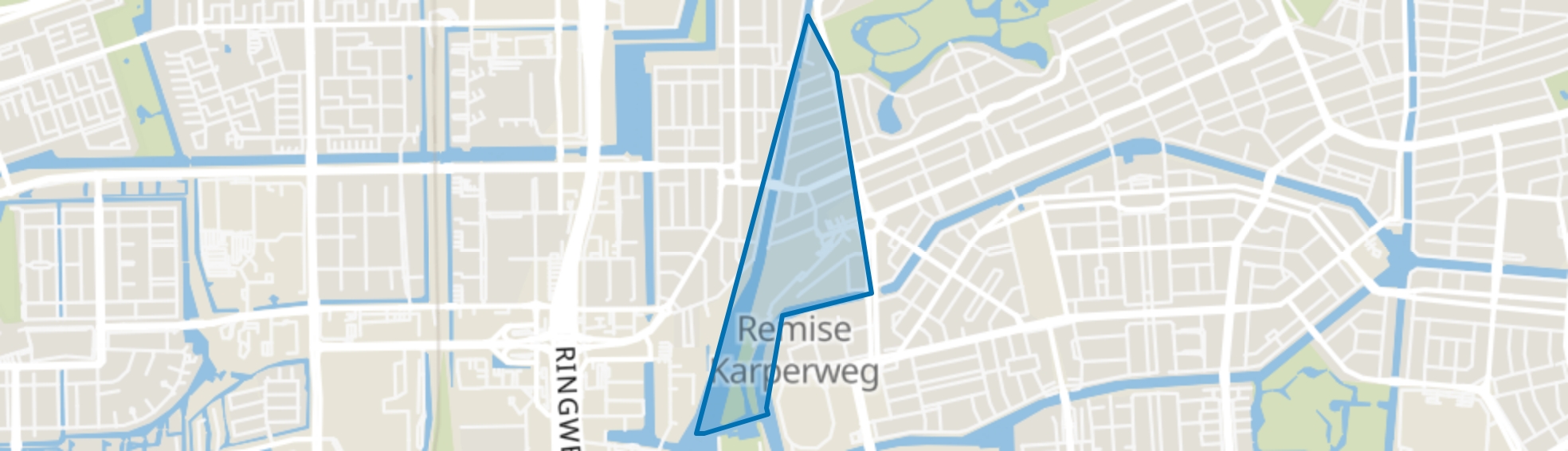Schinkelbuurt, Amsterdam map