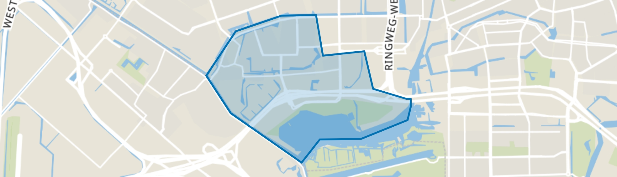 Sloter-/Riekerpolder, Amsterdam map