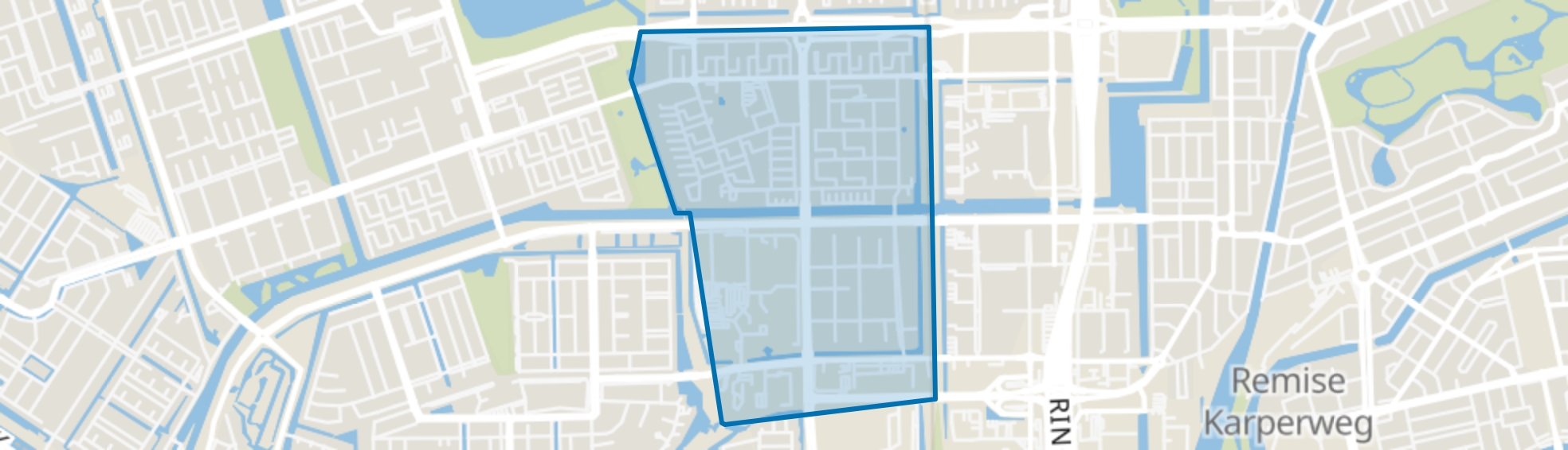 Slotervaart Zuid, Amsterdam map