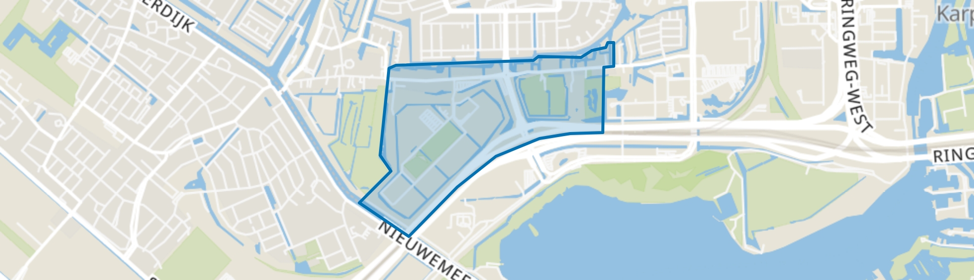 Sloterweg e.o., Amsterdam map