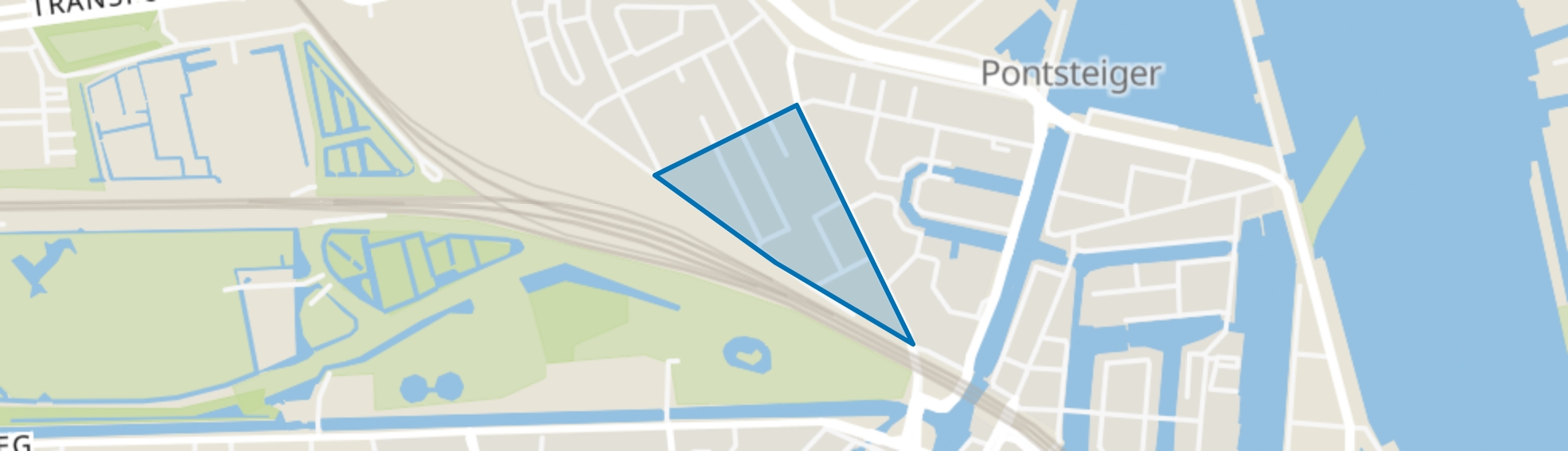 Spaarndammerbuurt-Zuidwest, Amsterdam map