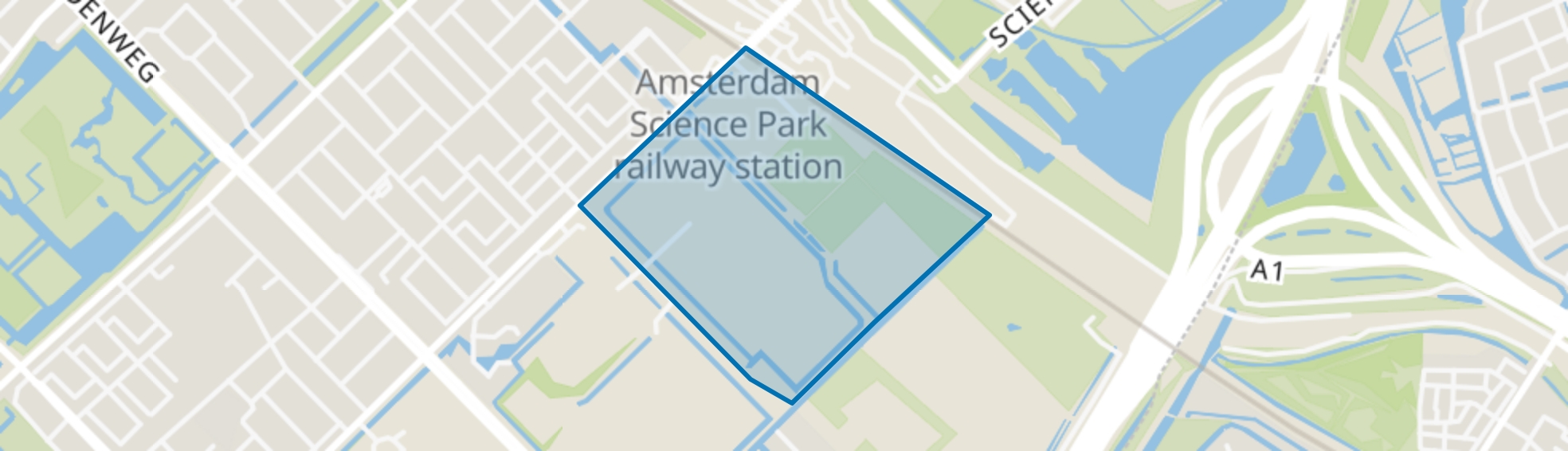 Sportpark Middenmeer-Noord, Amsterdam map