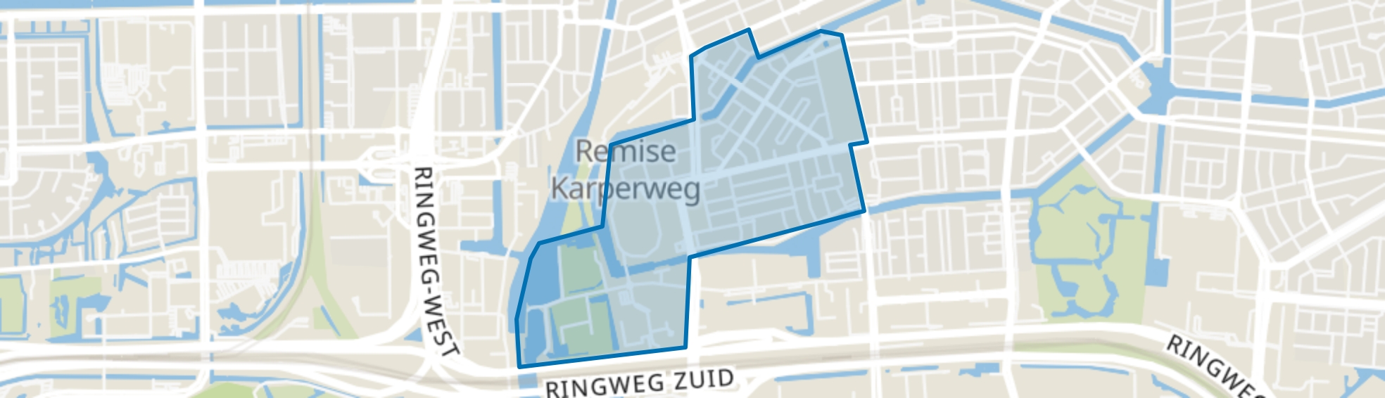 Stadionbuurt, Amsterdam map