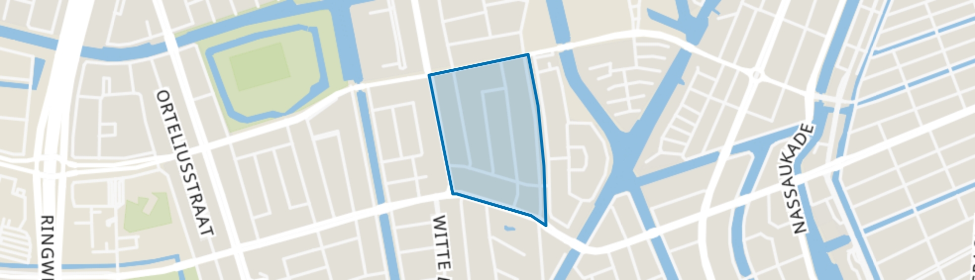 Trompbuurt, Amsterdam map