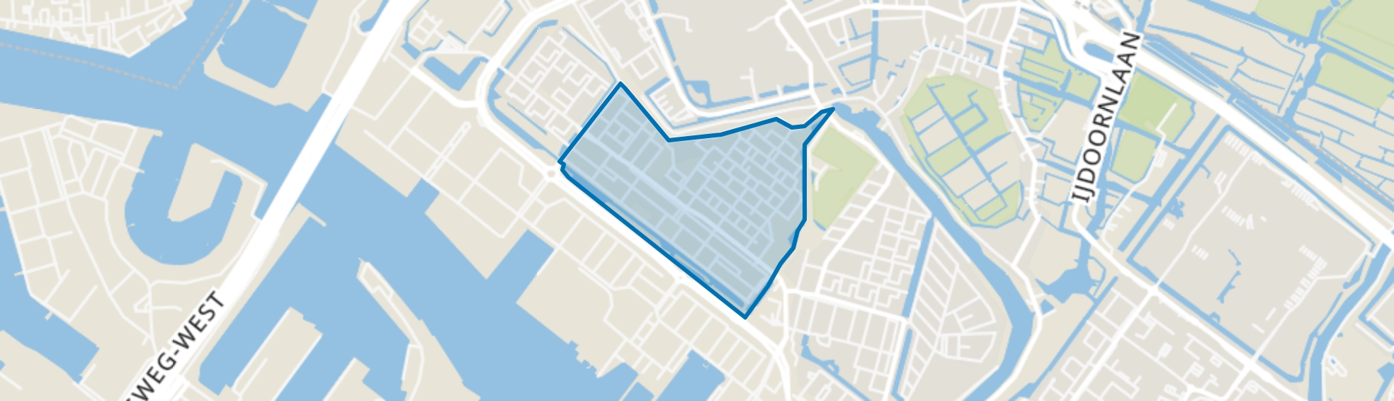 Tuindorp Oostzaan-Oost, Amsterdam map