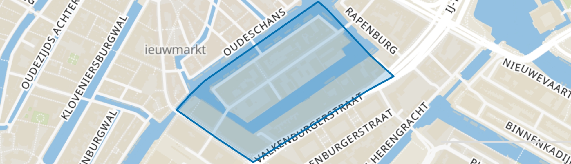 Uilenburg, Amsterdam map