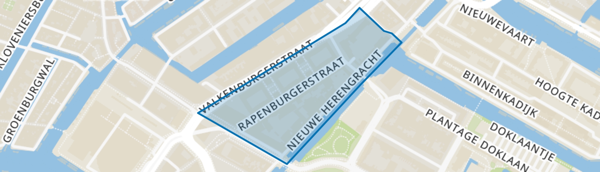 Valkenburg, Amsterdam map