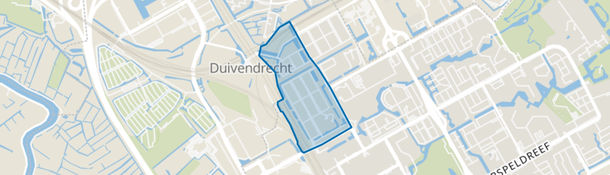 Venserpolder-West, Amsterdam map