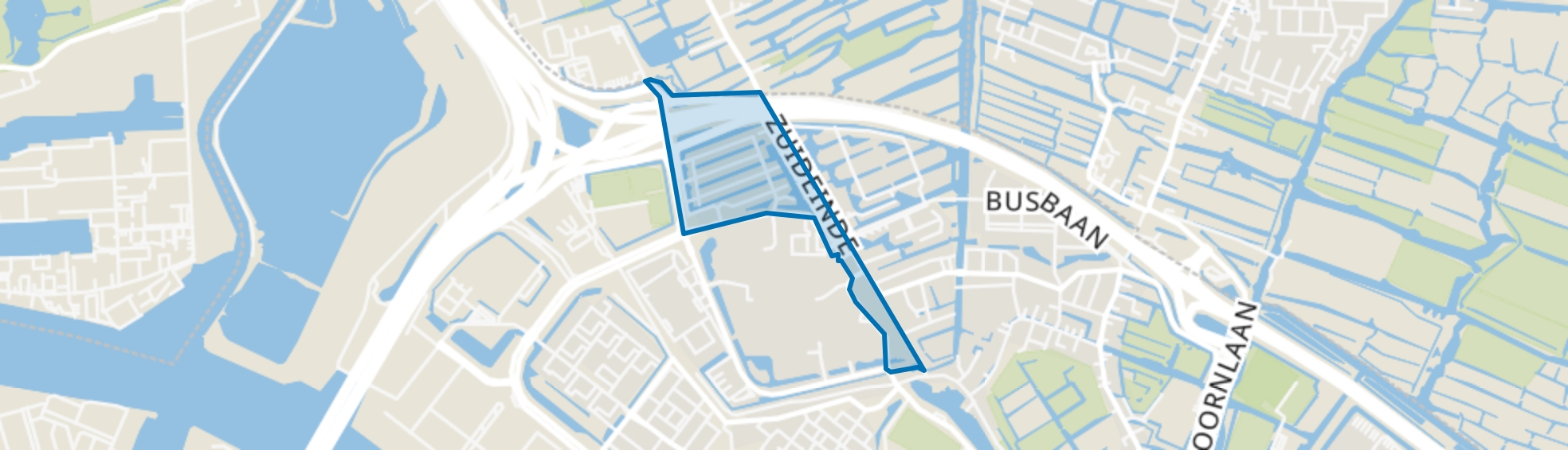 Walvisbuurt, Amsterdam map