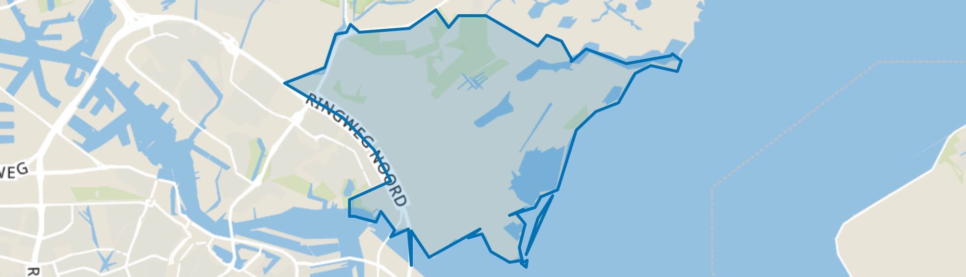 Waterland, Amsterdam map