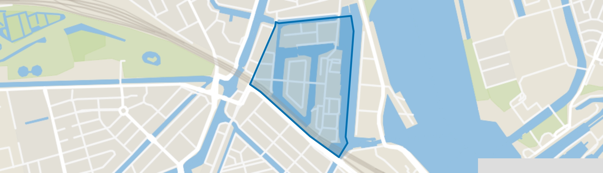 Westelijke eilanden, Amsterdam map