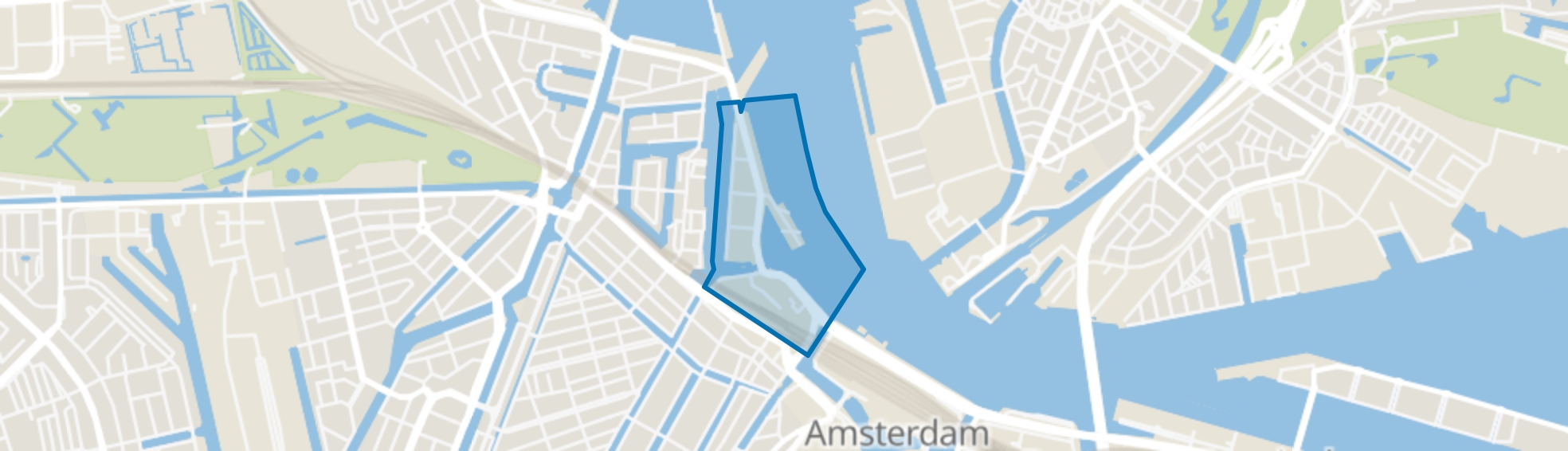 Westerdokseiland, Amsterdam map