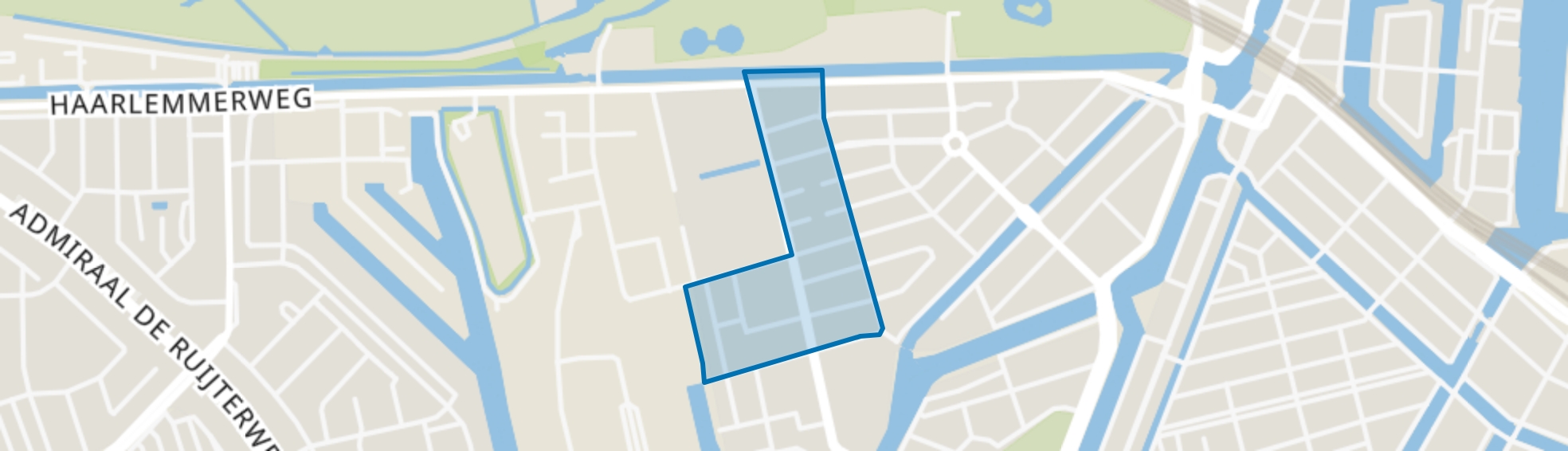 Westerstaatsman, Amsterdam map