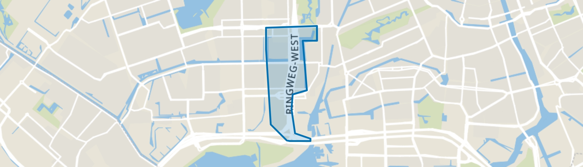 Westlandgracht, Amsterdam map