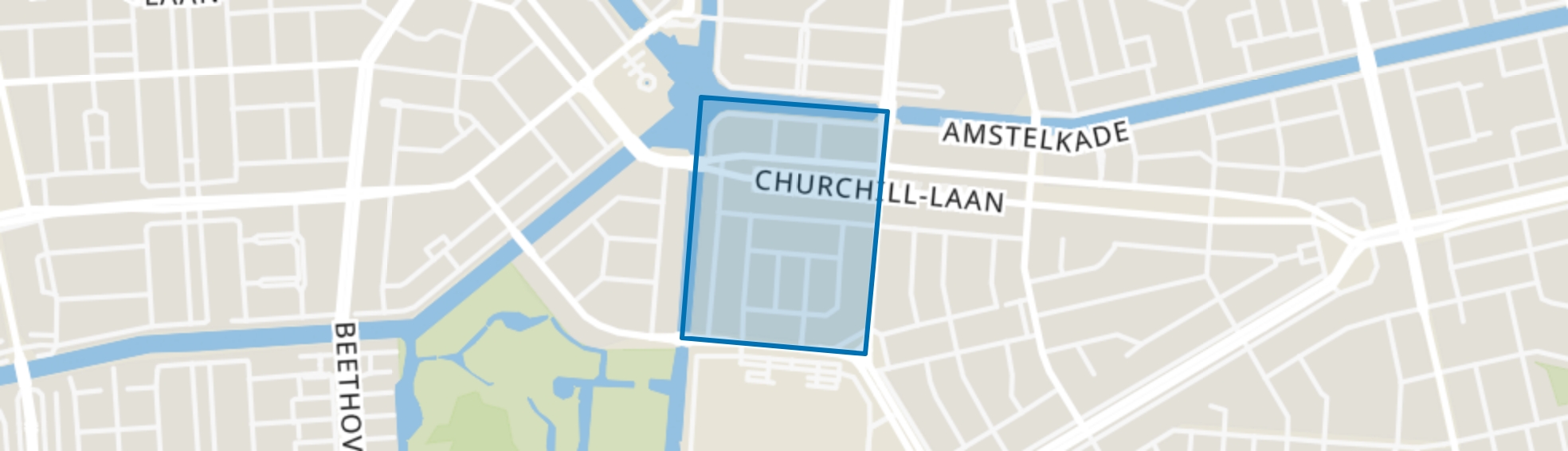 Wielingenbuurt, Amsterdam map