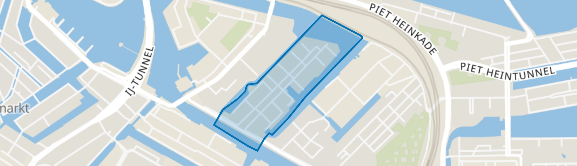 Wittenburg, Amsterdam map