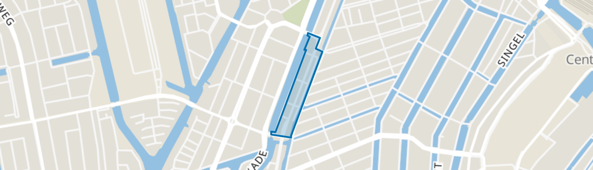 Zaagpoortbuurt, Amsterdam map