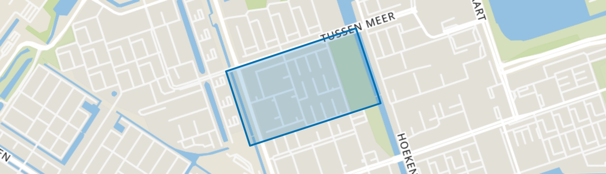 Zuidwestkwadrant-Noord, Amsterdam map