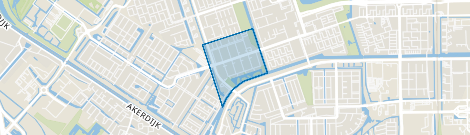 Zuidwestkwadrant-Zuid, Amsterdam map