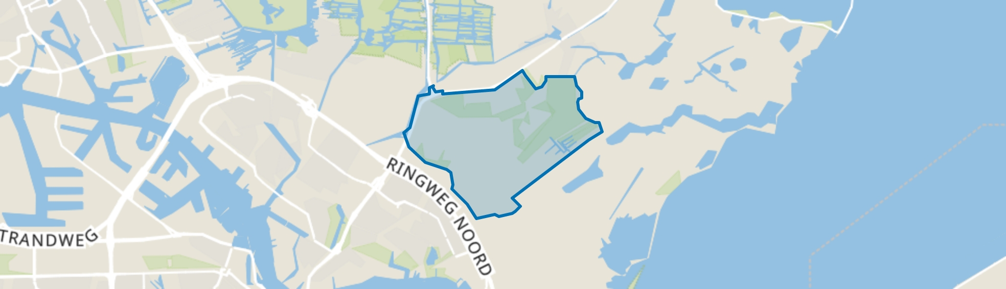 Zunderdorp, Amsterdam map