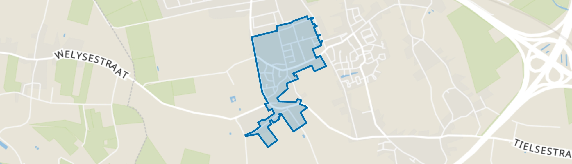 Kern Andelst, Andelst map