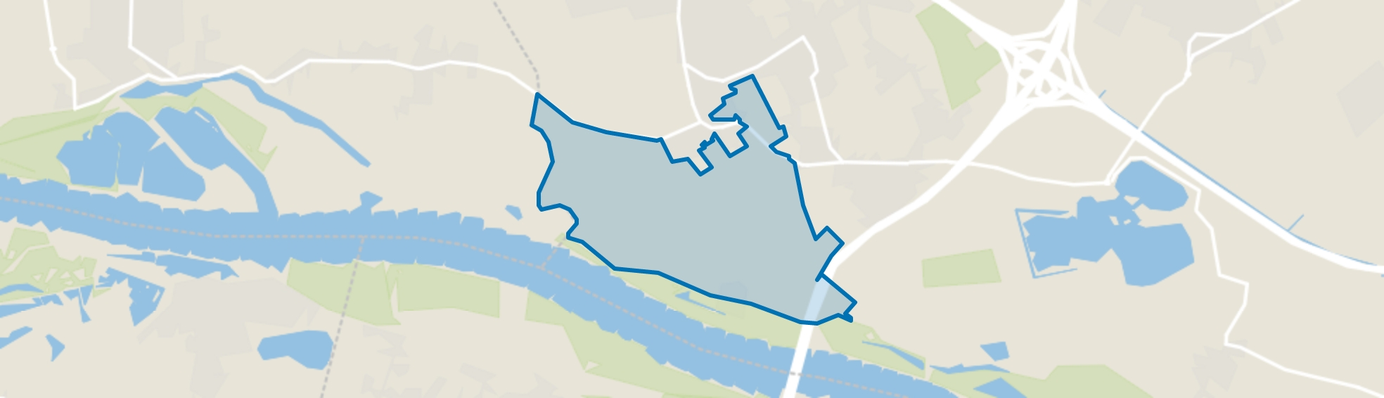Wolferen, Andelst map