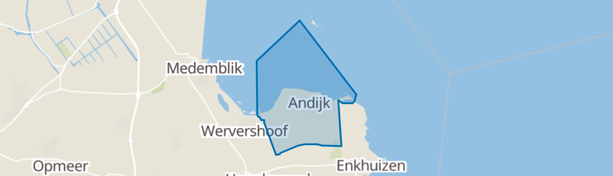 Andijk map