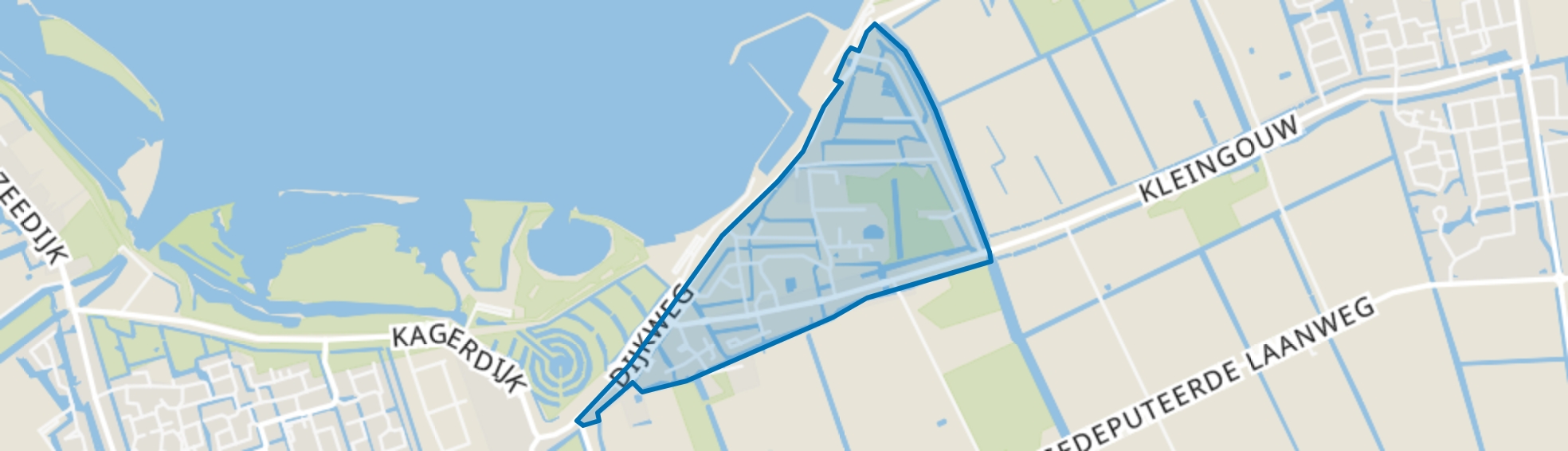 Andijk Bangert, Andijk map