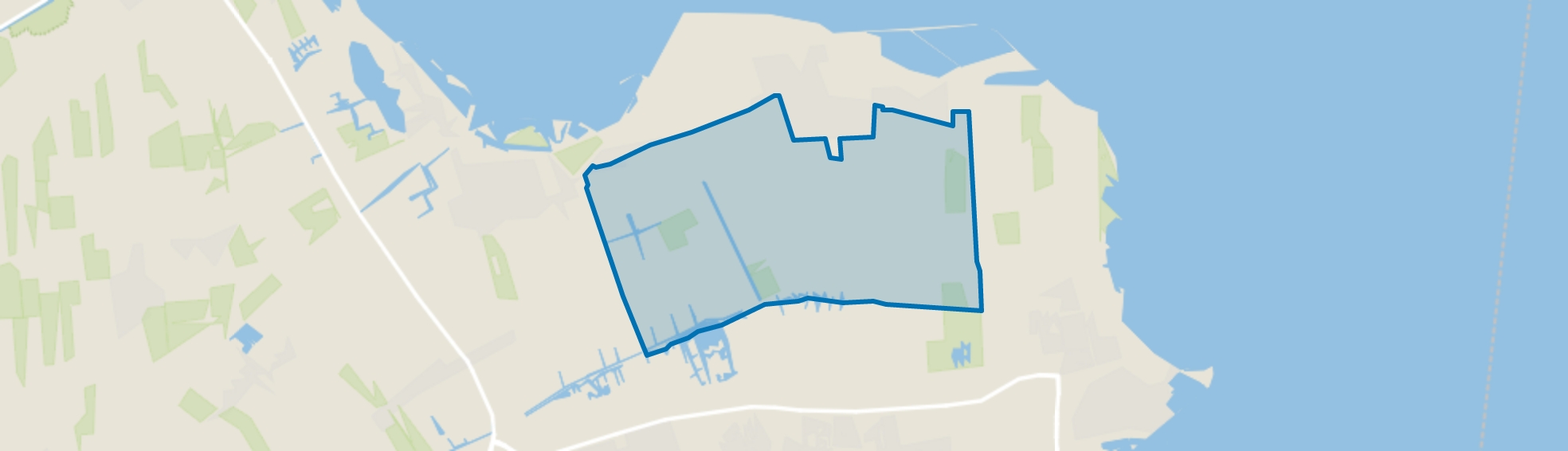 Andijk Buitengebied, Andijk map