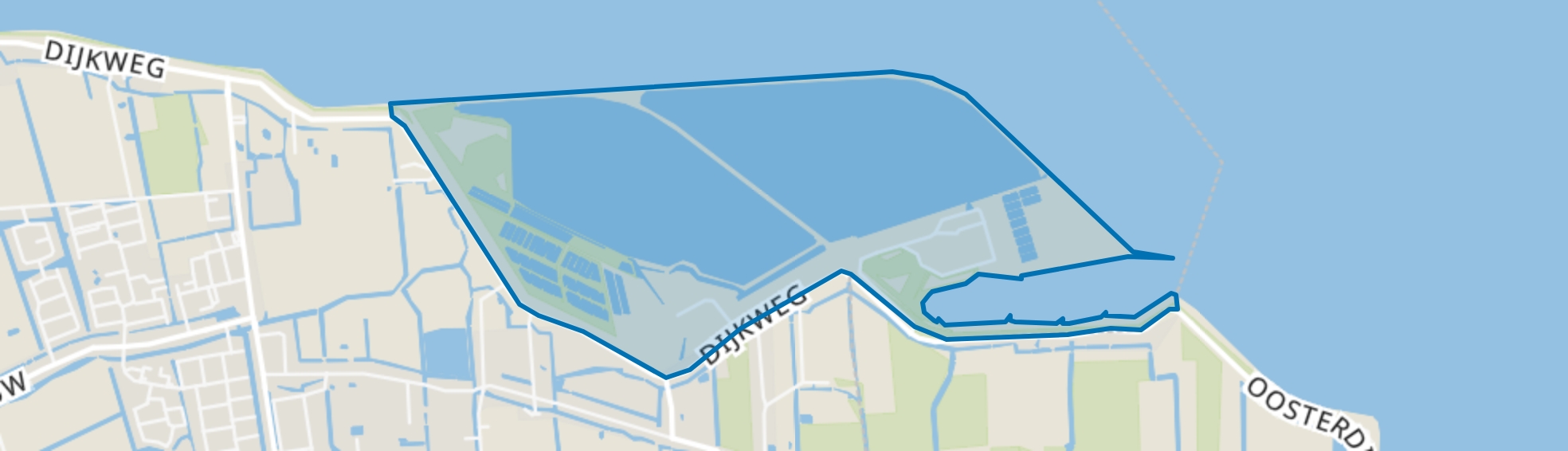Andijk Waterzuivering, Andijk map