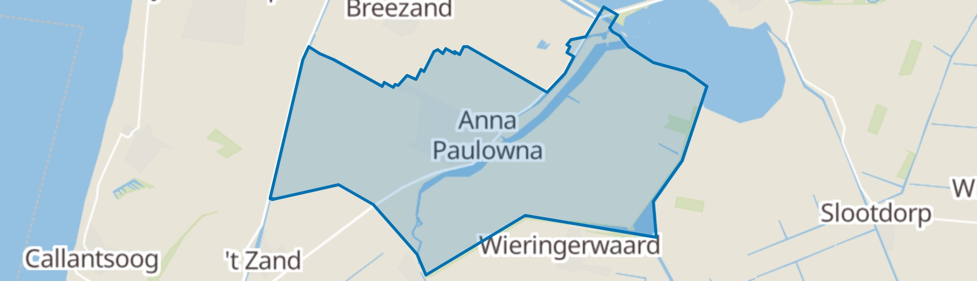 Anna Paulowna map