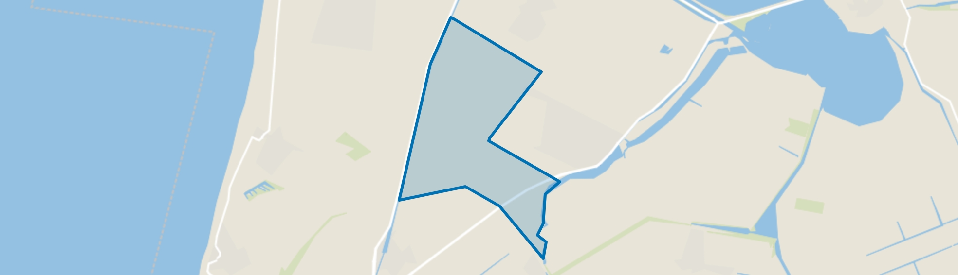Gelderse Buurt en omgeving, Anna Paulowna map