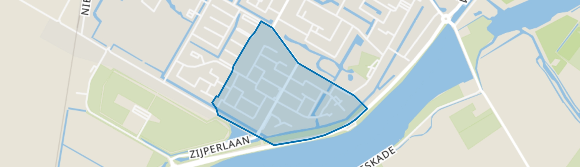 Vogelbuurt, Anna Paulowna map