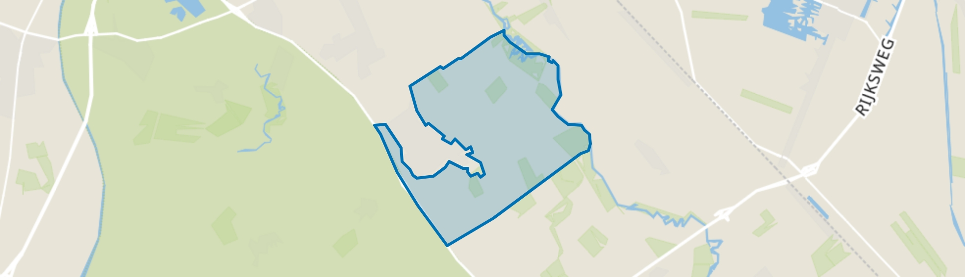 Verspreide huizen Annen, Annen map