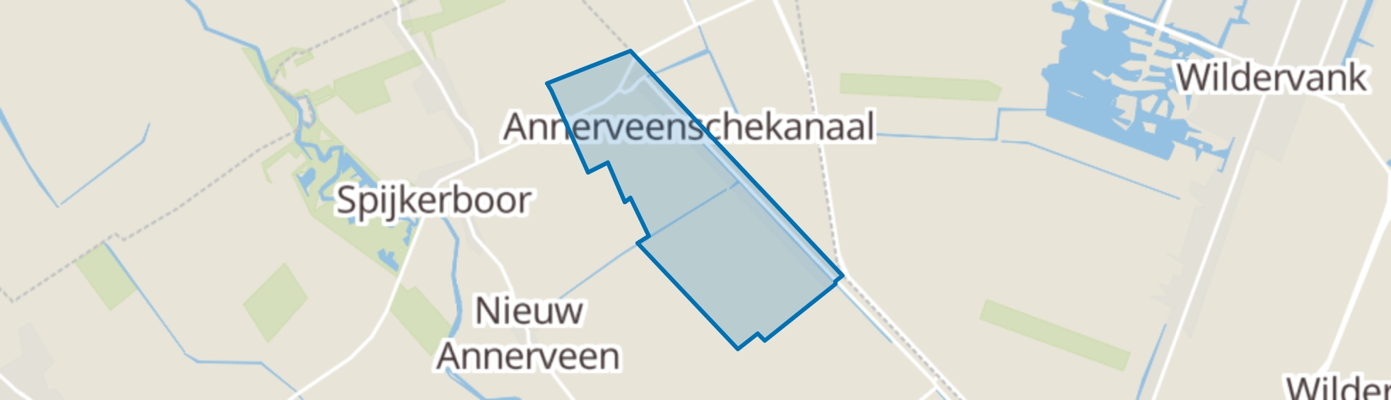 Annerveenschekanaal map