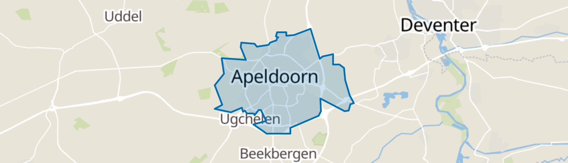 Apeldoorn map