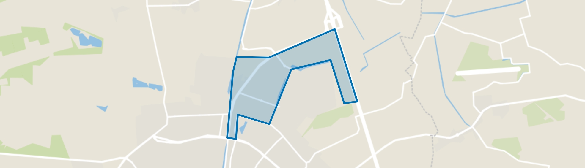 Bedrijvenpark Apeldoorn Noord, Apeldoorn map