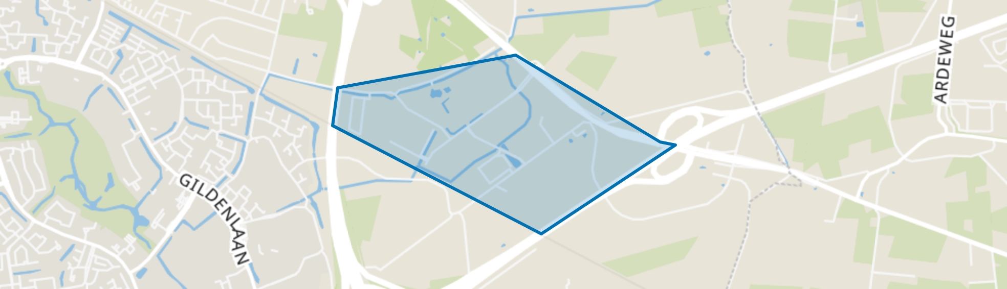 Bedrijvenpark Ecofactorij, Apeldoorn map
