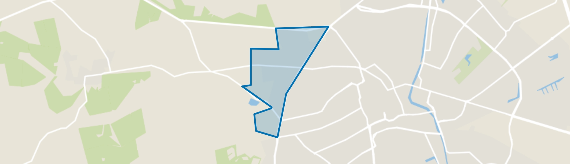Berg en Bos, Apeldoorn map