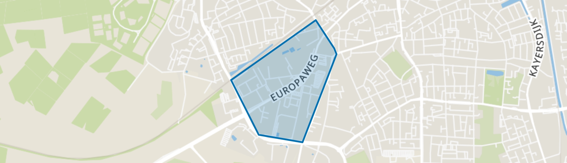 Brouwersmolen-Noord, Apeldoorn map
