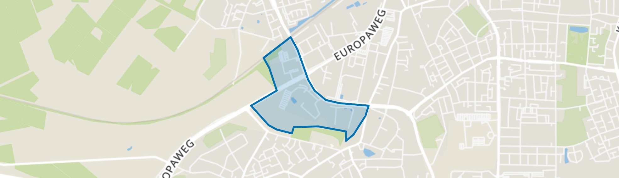 Brouwersmolen-Zuid, Apeldoorn map