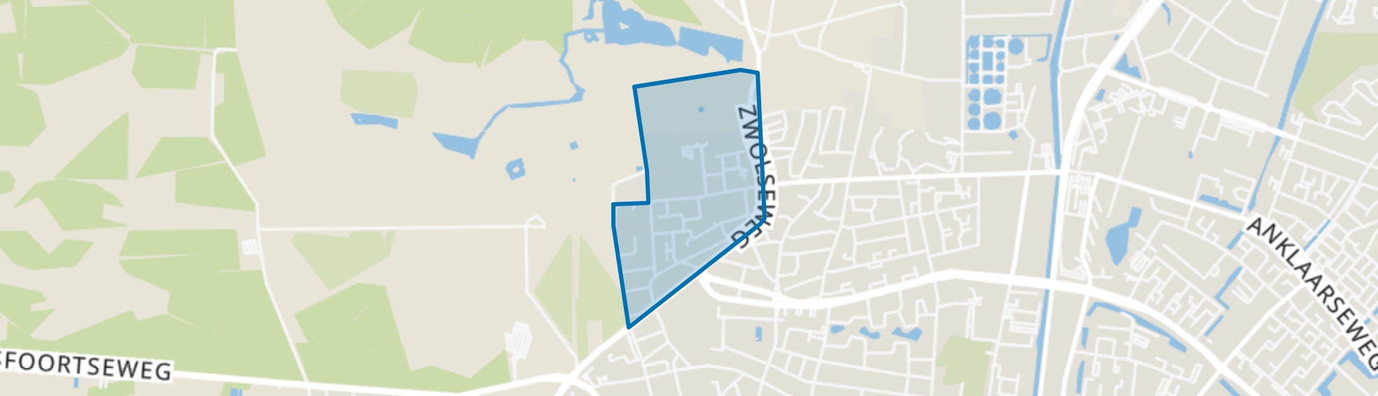 Het Loo, Apeldoorn map